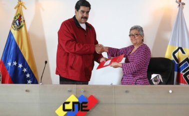 El Consejo Nacional Electoral (CNE) de Venezuela confirmó este mismo viernes que la fecha del 22 de abril para la elección presidencial no será modificada. Archivo