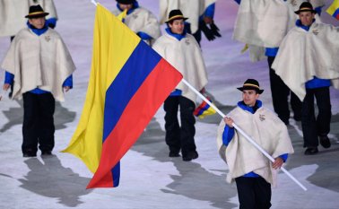 Colombia se marcha satisfecha de los Juegos Olímpicos de Invierno de Pyeongchang-2018. AFP