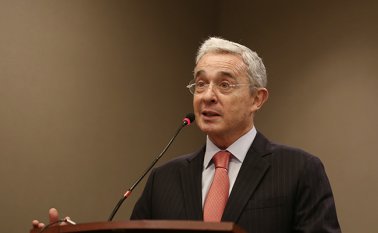 Álvaro Uribe. Colprensa
