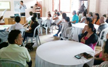 Ayer comenzó en la comuna 1 y 2 de la ciudad, y las reuniones serán hasta el próximo viernes 2 de marzo. Cortesía