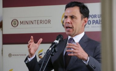 Guillermo Rivera, ministro del Interior. Colprensa