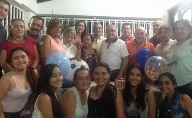 Javier, Nancy, Ricardo,Juana, Marlene R, Zuleima, Doris, Daniel, Orlando(Cumplañero), Hernando, Luis, Miguel, Linney, Aura Marlene, Jessica, Juliana, Marcela, Olga, Mariana y Carolina. Cortesía