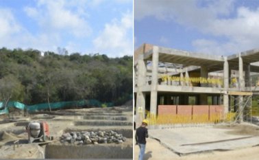 Algunas de las construcciones estarán listas para entregar en julio de este año, con el fin de que administrativos, maestros, estudiantes y visitantes cuenten con un espacio amplio y óptimo para movilizarse. Cortesía