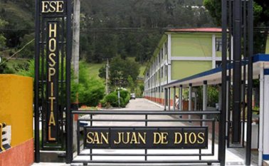 El Hospital San Juan de Dios recibirá un aporte de $6.200 millones por parte de la Gobernación, para contribuir a la financiación de las obligaciones que dieron origen al reporte de riesgo financiero alto de la entidad. Cortesía