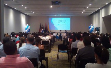 Medimás EPS presentó en Cúcuta el nuevo modelo con que garantizará la prestación de los servicios de salud a los 372 mil usuarios que tiene en Norte de Santander. Mario Caicedo