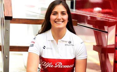 Tatiana Calderón manifestó su agradecimiento por la oportunidad. Tomada de Twitter