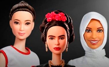 "Mujeres que inspiran" es el nombre de esta serie de muñecas. Internet