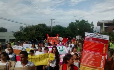 Piden que se acabe la violencia contra las mujeres nortesantandereanas. Cortesía