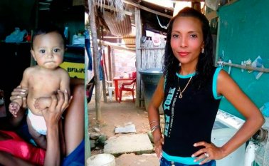 Un camión atropelló a las cuatro personas que se movilizaban en la motocicleta. Una de las víctimas mortales fue el niño José Ramírez. Cortesía