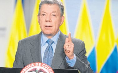 Juan Manuel Santos. Colprensa