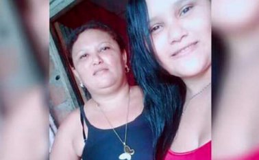 Luz Dary Jiménez Turizo y su hija María Camila Quesada Jiménez. Colprensa