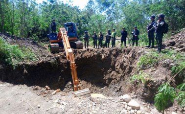 Norte de Santander comparte con Venezuela 117 kilómetros de frontera y las autoridades tienen identificadas unas 52 trochas. Policía Nacional