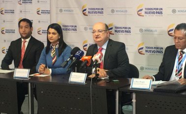 En rueda de prensa, el Ministerio de Salud habló del caso. El bebé ingresó al país el 3 de marzo. Ministerio de Salud