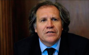 El secretario general de la OEA, Luis Almagro, también pidió acciones más fuertes de los países de Centroamérica. AFP