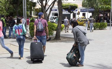 El flujo de venezolanos inmigrantes ha venido aumentando en territorio colombiano. Archivo