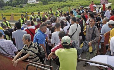 En Colombia la crisis humanitaria es cada vez mayor. Archivo