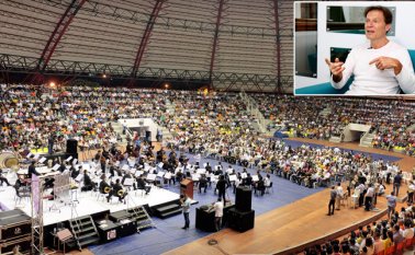 Al concierto en el coliseo Toto Hernández asistieron 3.000 personas, que disfrutaron de las obras ‘Obertura a Guillermo Tell’, ‘Epifanías, para fagot solista y orquesta’, ‘Atardecer en Patiasao, escena campestre para clarinete y orquesta’ y ‘Sinfonía # 9 en Mi menor, Op. 95 Nuevo mundo’. Mario Caicedo