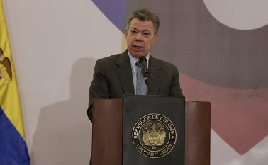 Juan Manuel Santos, presidente de Colombia. Colprensa
