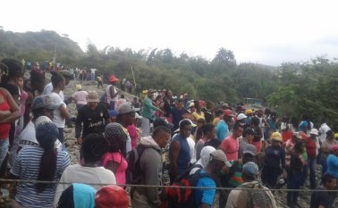 Es la cuarta vez que se presenta una emergencia de similares características en el corregimiento San Antonio. Colprensa