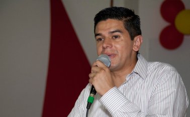 Ronald Mauricio Contreras, alcalde de Pamplona. Archivo