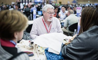 La Macrorueda 70 reúne a empresarios de 61 países en Bogotá. Cortesía