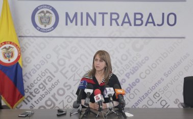La ministra Griselda Restrepo se reunió con el Comité de Empleo y Asuntos Sociales de la Organización para la Cooperación y el Desarrollo Económico (Ocde). Colprensa