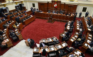 Congreso de Perú. AFP