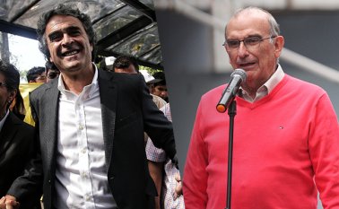 Sergio Fajardo y Humberto de la Calle, candidatos presidenciales. Colprensa