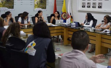 Los avances de la iniciativa de la gobernación y las instituciones de educación superior del departamento, fueron presentados ante el Ministerio de Educación. Cortesía