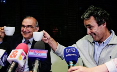 Humberto de la Calle y Sergio Fajardo. Colprensa