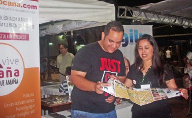 Durante las actividades de Semana Santa se promocionó la Guía Turística de la Provincia. Javier Sarabia