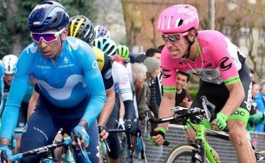 Nairo Quintana y Rigoberto Urán. Archivo particular