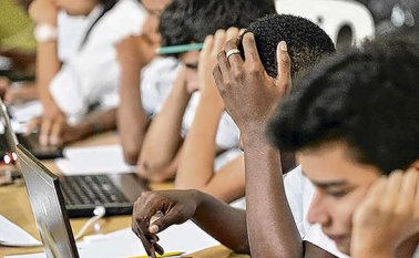 Estudiantes (foto referencial). Archivo