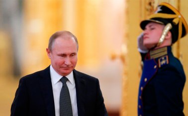 Un fuerte golpe al círculo cercano de Vladimir Putin.   AFP