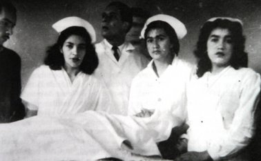 El 6 de junio de 1960 fueron desenterrados los restos Jorge Eliécer Gaitán Ayala, 12 años después de su asesinato. La imagen corresponde al día en el que fue sepultado el caudillo liberal. Archivo