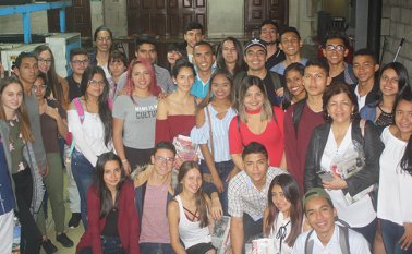 Estudiantes de la Universidad de Pamplona. Giovanny Rojas