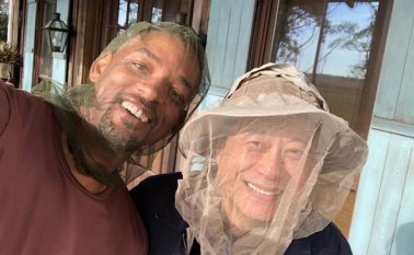 En ‘Gemini Man’, Smith (izquierda) encarna a Henry Brogan, un asesino de élite. Tomada de Instagram