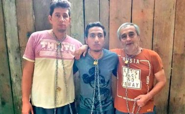 Javier Ortega, Paúl Rivas y Efraín Segarra. Twitter