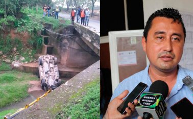El vehículo dio una vuelta y cayó en una quebrada. Internet y Cortesía