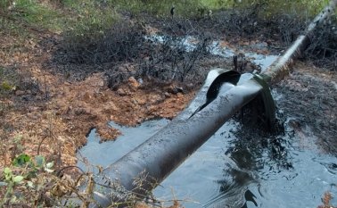 Ecopetrol confirmó que se activó un plan de contingencia para atender el hecho. Archivo