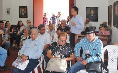 En el Complejo Histórico de San Francisco, en Ocaña, se cumplieron las actividades del Encuentro Nacional de Historiadores. Javier Sarabia