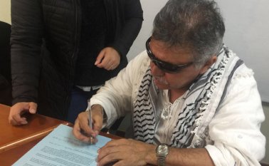 El exguerrillero de las Farc fue capturado, tras ser señalado de narcotráfico. Archivo