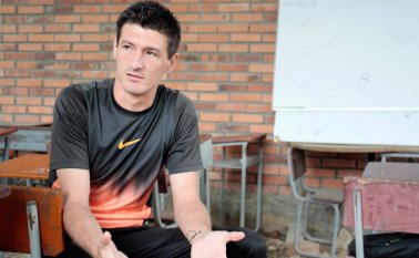 David Umaña Franco cumple seis años como voluntario en Cúcuta y afirma que aún le falta tiempo para ayudar. “Aún más; de aquí en adelante, falta más…”, dice. Mario Caicedo