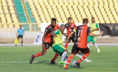 El equipo de la frontera visitó ayer al Real Cartagena por la novena fecha del Torneo Águiala, en un partido donde se impusieron y siguen siendo líderes. Colprensa
