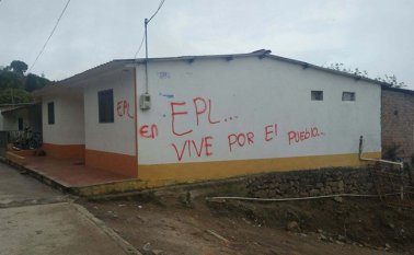 Enfrentamientos en zona rural del municipio de San Calixto. Cortesía