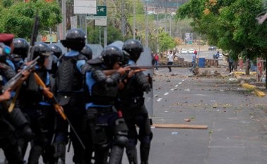 El presidente de Nicaragua está contra la pared por el rechazo al paquete de reformas al seguro social. AFP