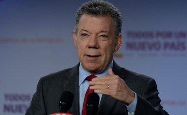 Juan Manuel Santos, presidente de Colombia. Colprensa
