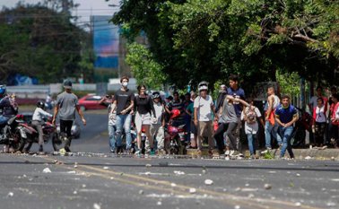 Durante tres días se han presentado protestas.  AFP
