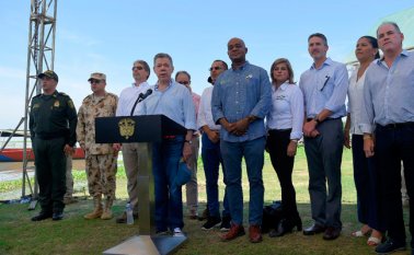 El presidente hizo el anuncio este sábado en la mañana, desde Cesar. Tomada de Twitter