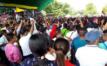 Más de 5.000 mil personas se reunieron con el fin de hacer sentir su voz. Cortesía